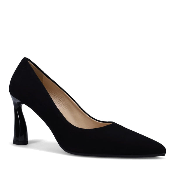Delphine Suede Onyx