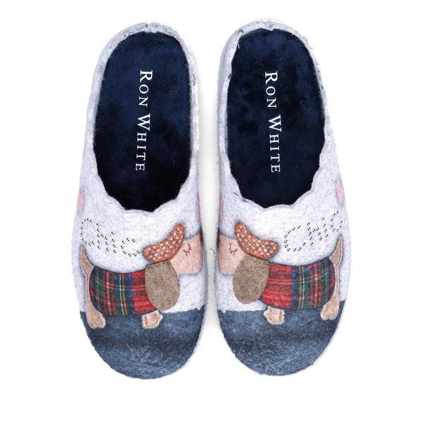 Lupin Dog Slipper Denim