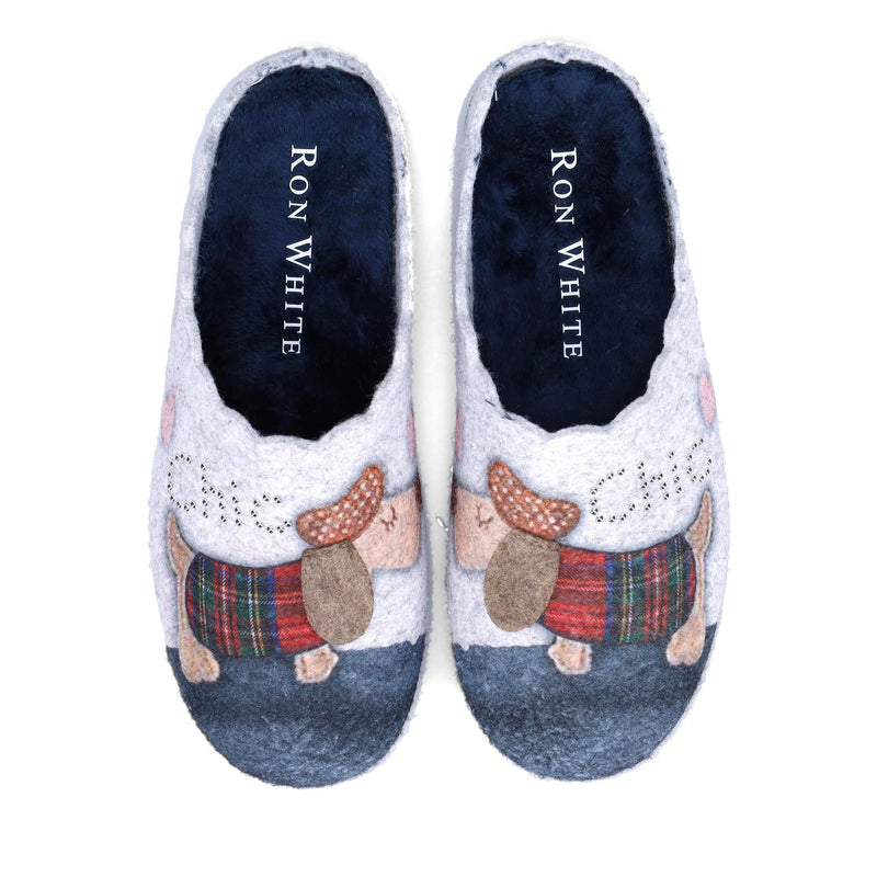 Lupin Dog Slipper Denim