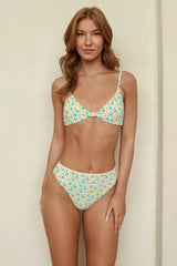 Zen Knotted Triangle Bikini Top