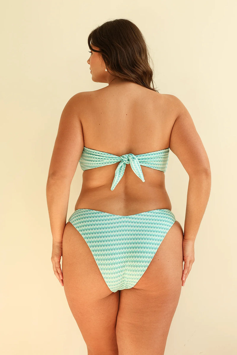 Lotus Bandeau Bikini Top