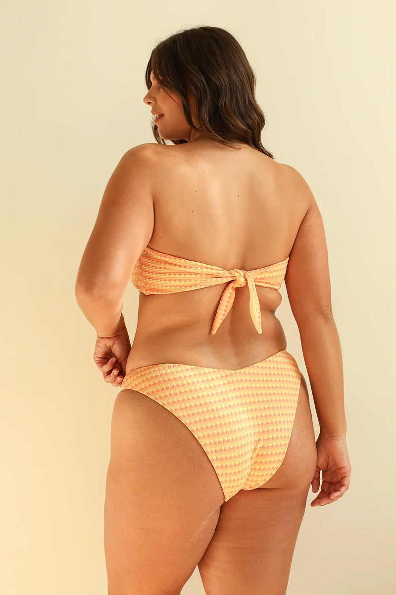 Lotus Bandeau Bikini Top