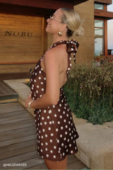 Jasmine Tie Mini Dress