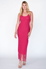 Fringe Midi Dress