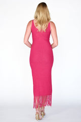 Fringe Midi Dress