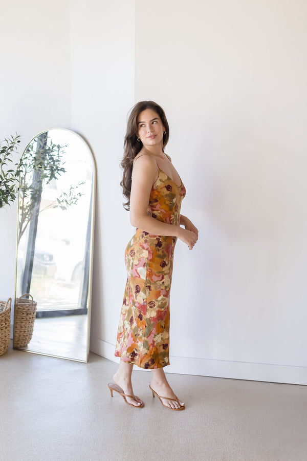 Margaret Slip Midi Dress