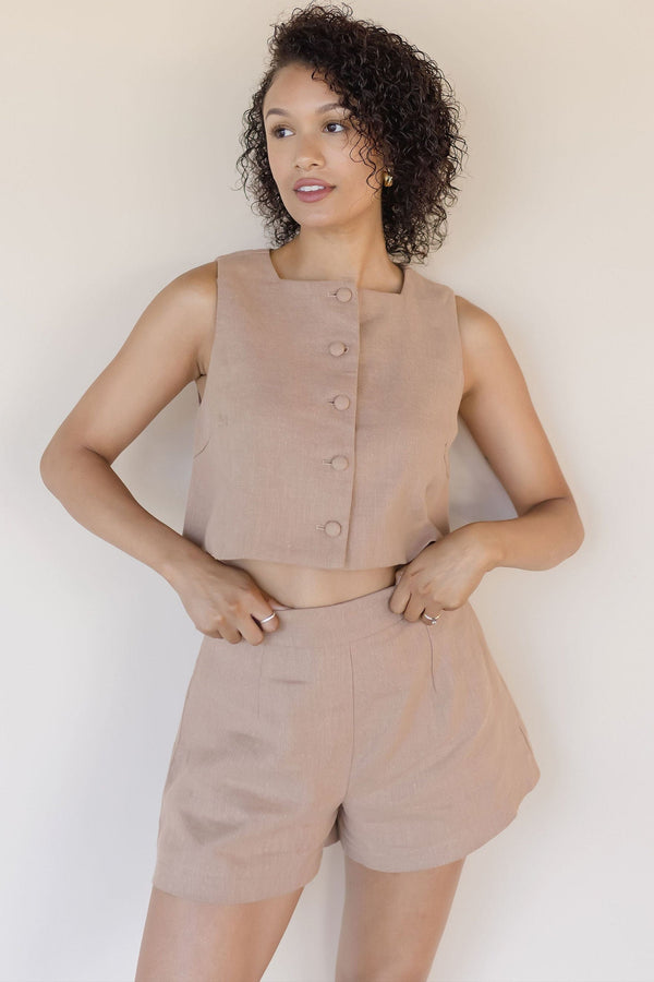 Dara Linen Short