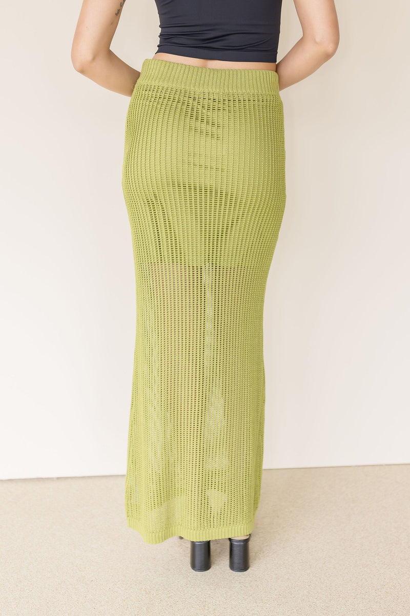 Knit Midi Skirt