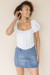 Daylight Denim Mini Skirt
