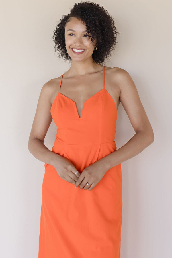 Lucille V-Wire Dress