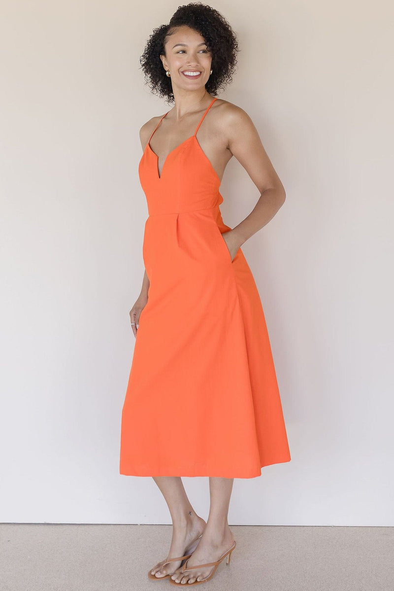 Lucille V-Wire Dress