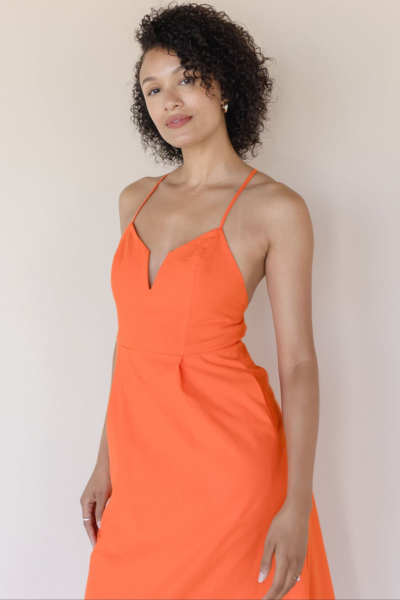Lucille V-Wire Dress