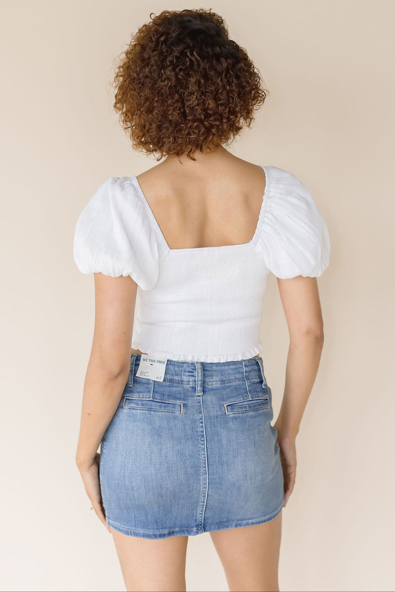 Daylight Denim Mini Skirt