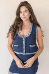 Serenity Button Knit Vest