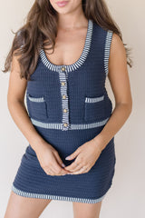 Serenity Button Knit Vest