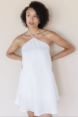 Layne Modal Tencel Blend Halter Mini Dress
