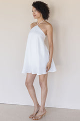 Layne Modal Tencel Blend Halter Mini Dress