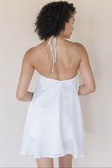 Layne Modal Tencel Blend Halter Mini Dress