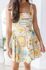 Postmarked In Paradise Corset Mini Dress