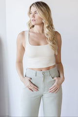 Clean Lines Square Neck Top