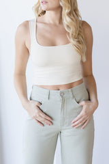 Clean Lines Square Neck Top