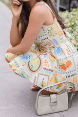Postmarked In Paradise Corset Mini Dress