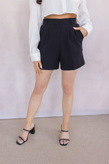Lottie Pleated High Waisted Short