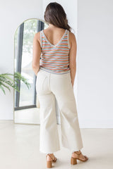 Lyra Wide Leg Crop Jean