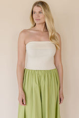 Fresh Squeeze Strapless Midi Dress