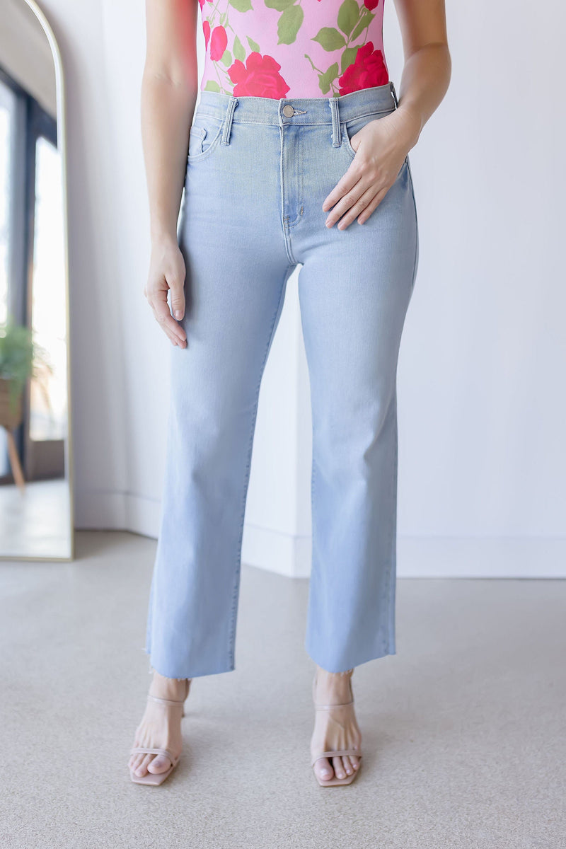 Slim Palazzo Scissor Cut Jeans