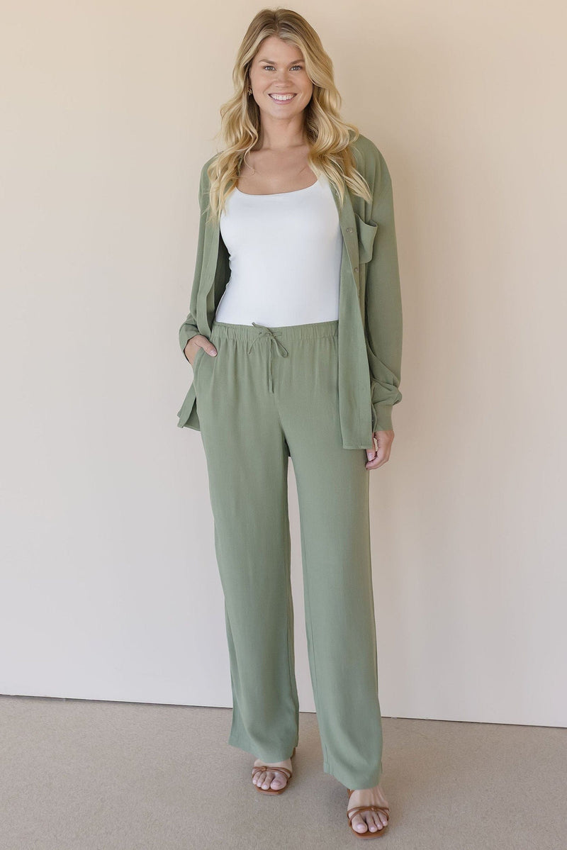 Portia Button Down