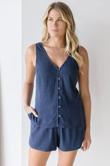 Jules Linen Tank