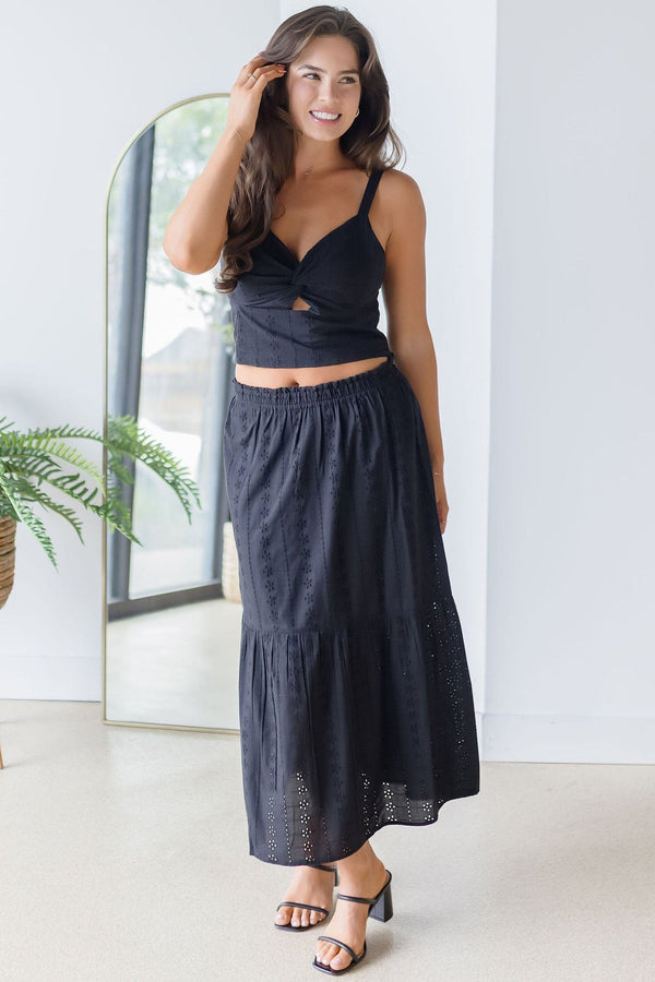 Veronica Eyelet Tank