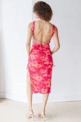 Take Me Away Midi Dress
