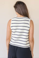 Chamberlain Tie Front Knitted Vest