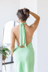 Jasmine Tie Mini Dress