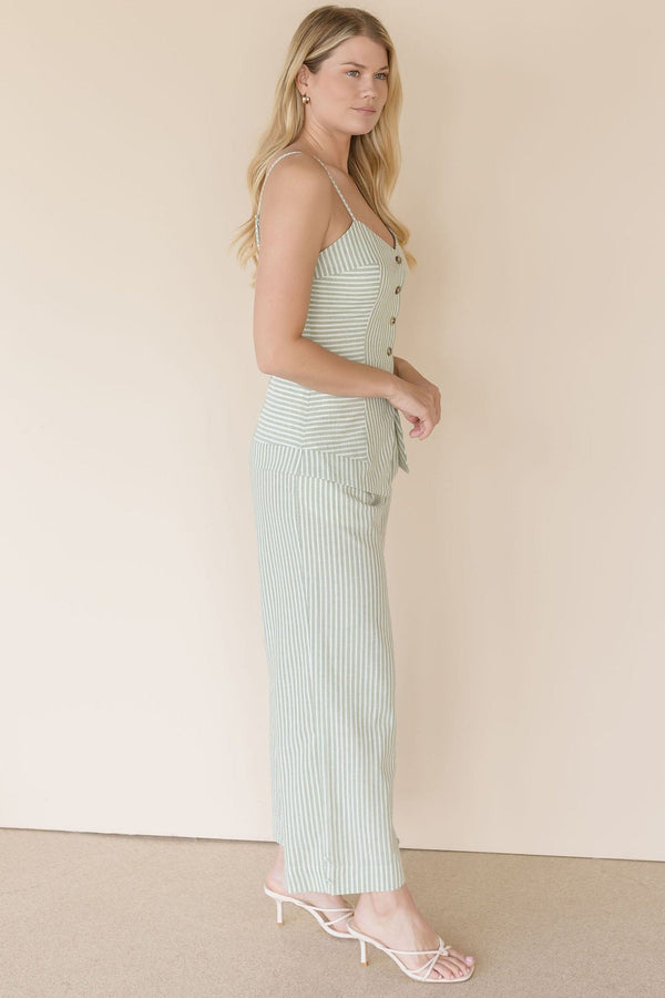 Seaside Striped Pants