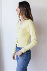 Delynn Ribbed Cardigan Sweater