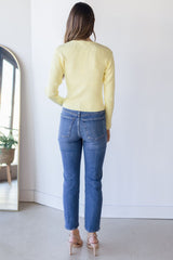 Delynn Ribbed Cardigan Sweater
