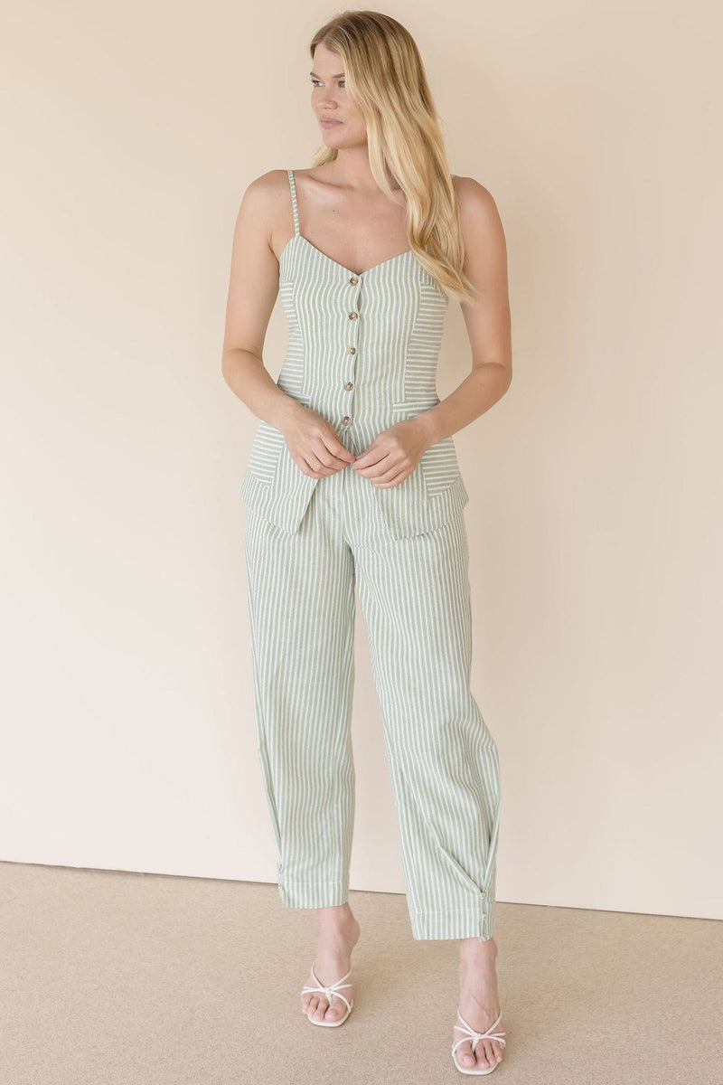 Seaside Striped Pants