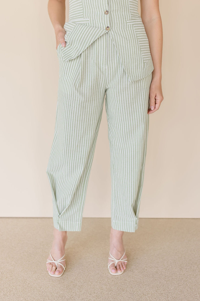 Seaside Striped Pants
