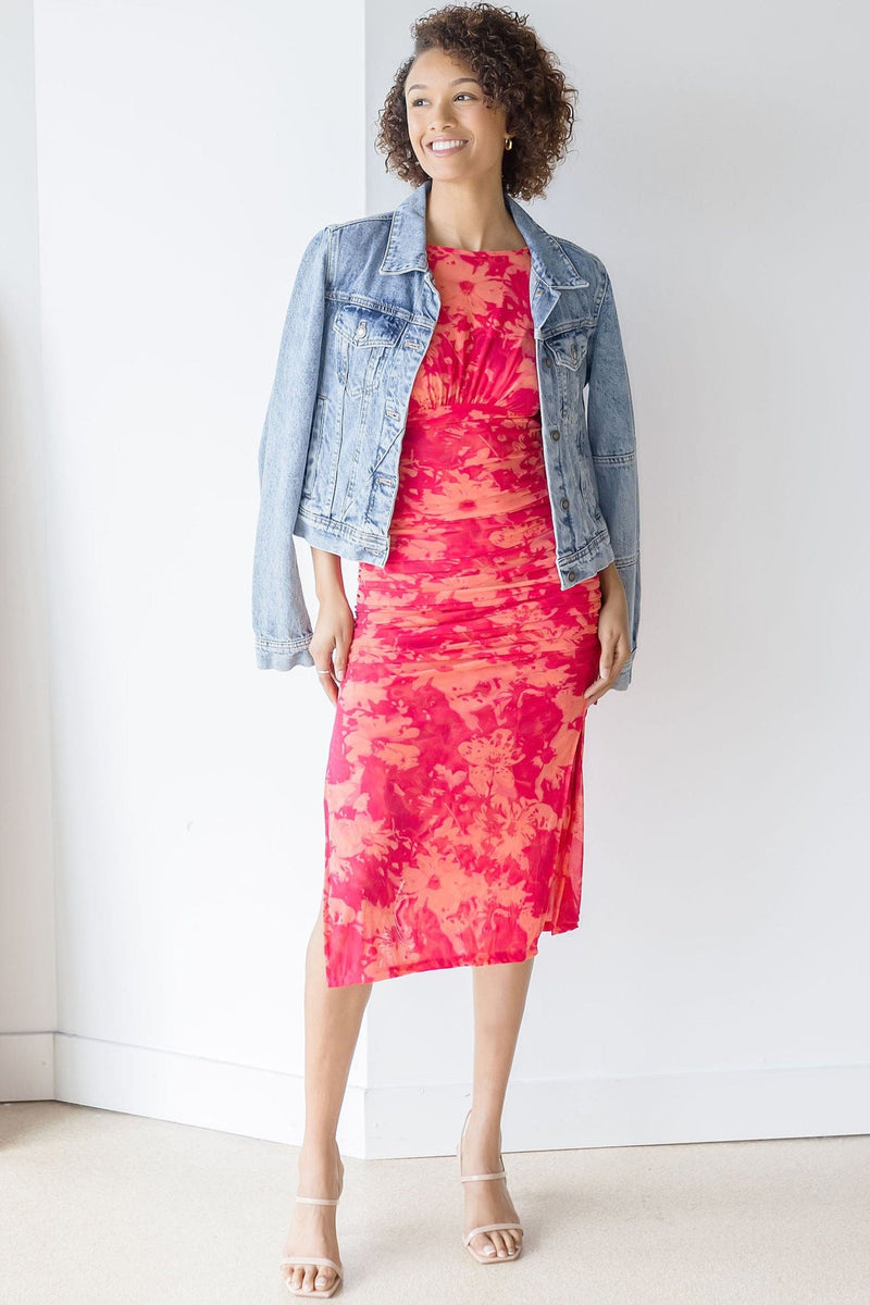 Take Me Away Midi Dress