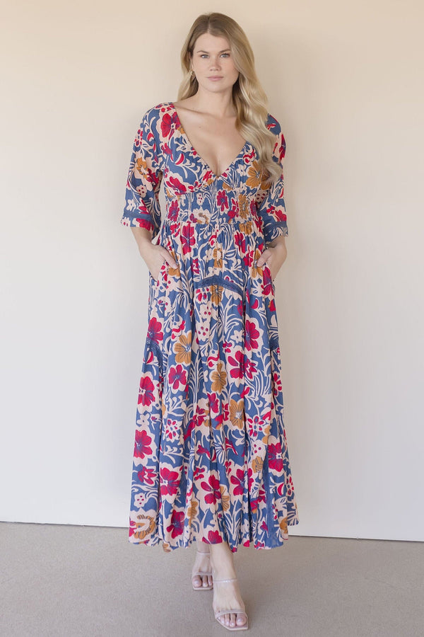 Printed Dixie Maxi Dress
