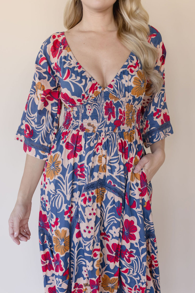 Printed Dixie Maxi Dress
