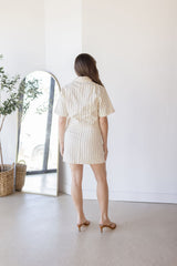 Tawny Bow Mini Skirt