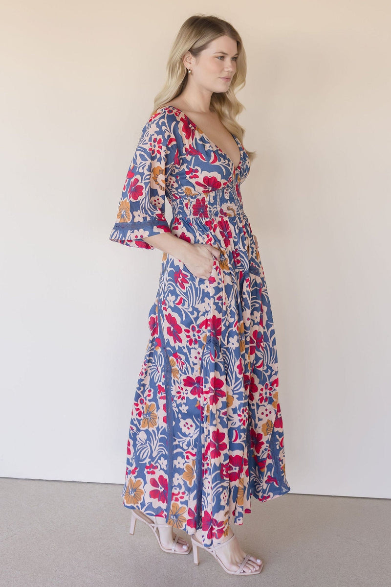 Printed Dixie Maxi Dress