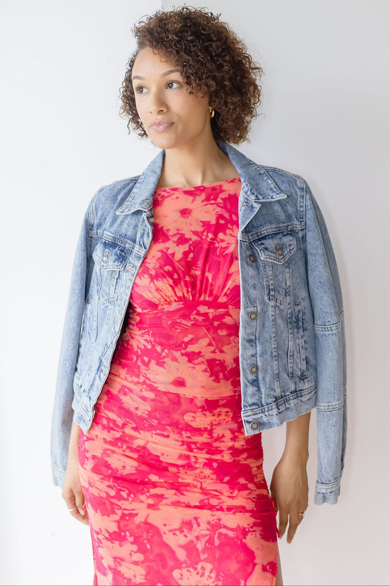 Take Me Away Midi Dress