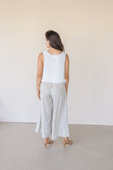 Florence Cropped Wide Leg Pant