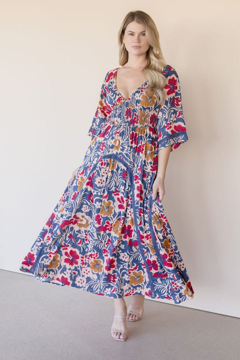 Printed Dixie Maxi Dress