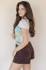 Tippi Vegan Suede Shorts